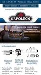 Mobile Screenshot of grilynapoleon.cz